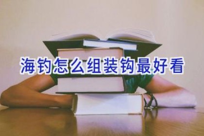 海钓怎么组装钩最好看