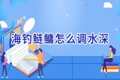 海钓鲢鳙怎么调水深