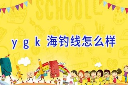 ygk海钓线怎么样