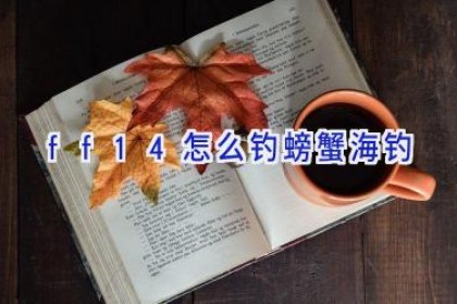 ff14怎么钓螃蟹海钓
