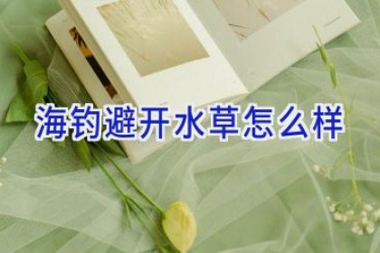 海钓避开水草怎么样