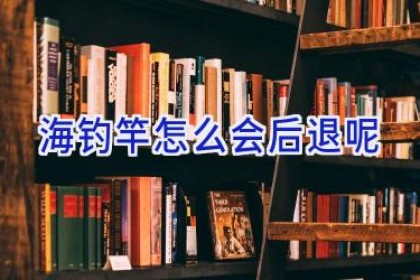海钓竿怎么会后退呢