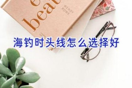 海钓时头线怎么选择好