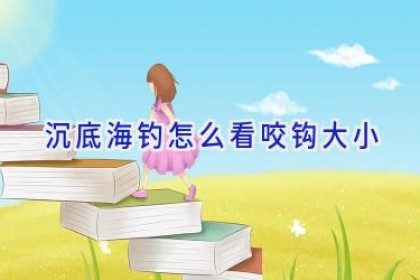 沉底海钓怎么看咬钩大小