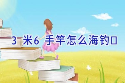 3米6手竿怎么海钓