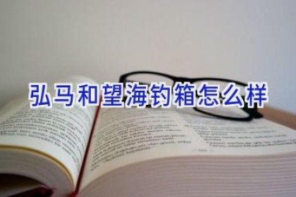 弘马和望海钓箱怎么样