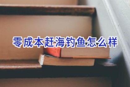 零成本赶海钓鱼怎么样