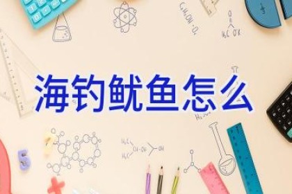 海钓鱿鱼怎么