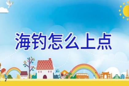 海钓怎么上点