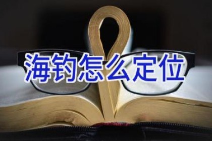 海钓怎么定位