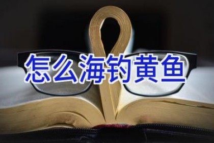怎么海钓黄鱼