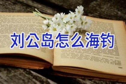 刘公岛怎么海钓