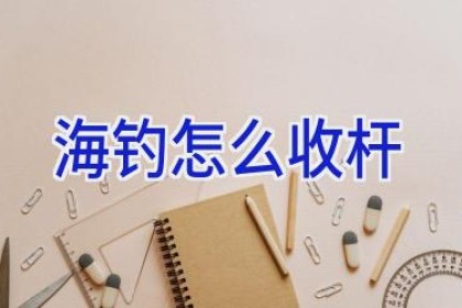 海钓怎么收杆