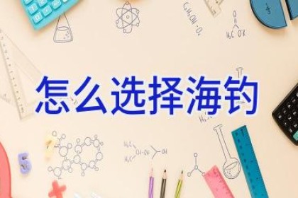 怎么选择海钓