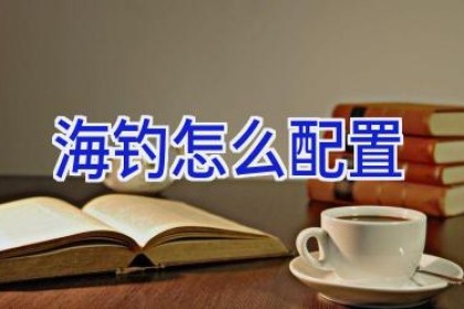 海钓怎么配置