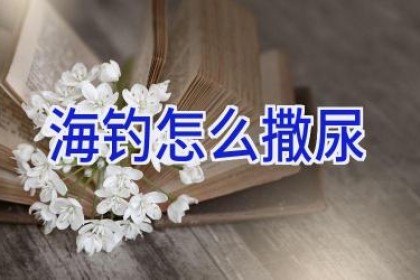 海钓怎么撒尿