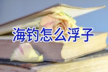 海钓怎么浮子