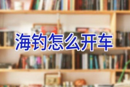 海钓怎么开车