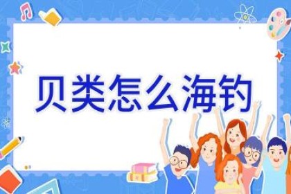 贝类怎么海钓