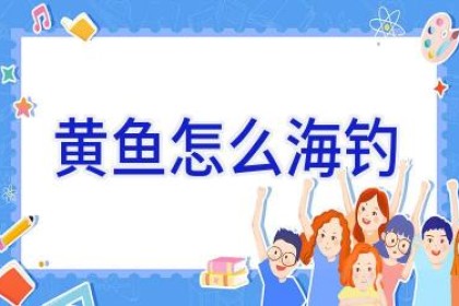 黄鱼怎么海钓