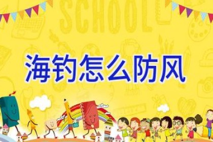 海钓怎么防风