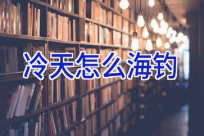 冷天怎么海钓