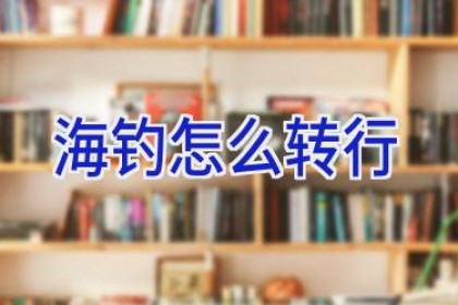 海钓怎么转行