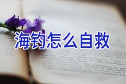 海钓怎么自救