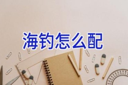 海钓怎么配