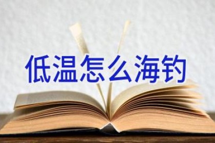 低温怎么海钓