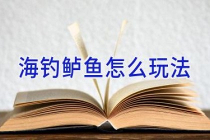 海钓鲈鱼怎么玩法