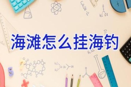 海滩怎么挂海钓