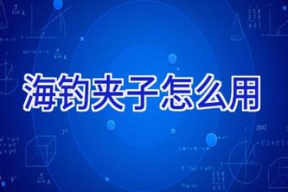 海钓夹子怎么用