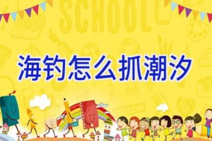 海钓怎么抓潮汐