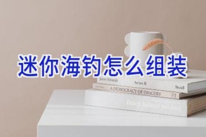 迷你海钓怎么组装