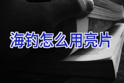 海钓怎么用亮片