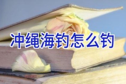 冲绳海钓怎么钓