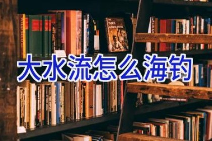 大水流怎么海钓