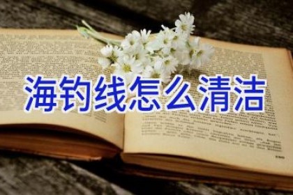 海钓线怎么清洁
