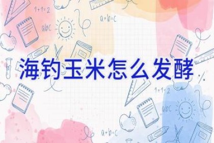 海钓玉米怎么发酵