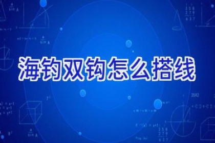海钓双钩怎么搭线