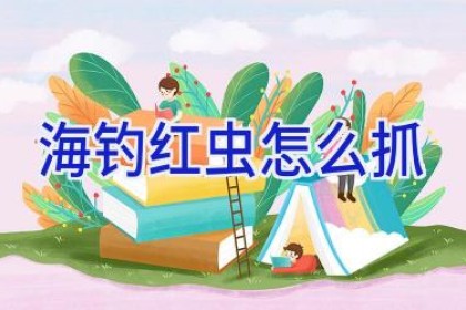 海钓红虫怎么抓