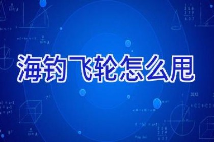 海钓飞轮怎么甩