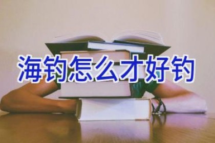 海钓怎么才好钓