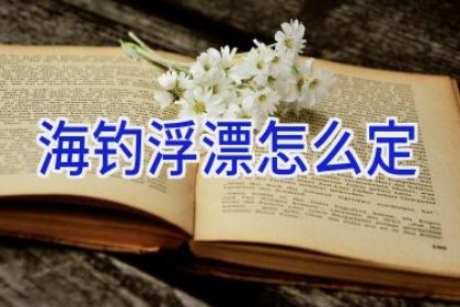 海钓浮漂怎么定