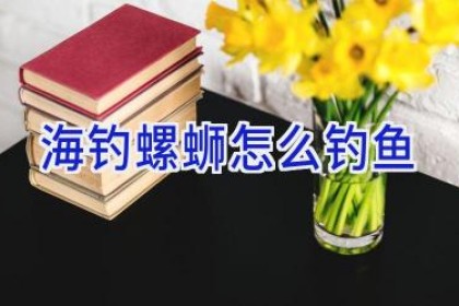 海钓螺蛳怎么钓鱼