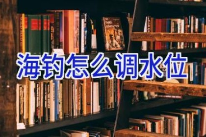 海钓怎么调水位