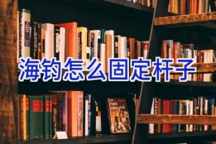 海钓怎么固定杆子