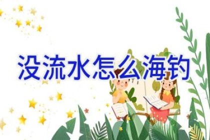 没流水怎么海钓
