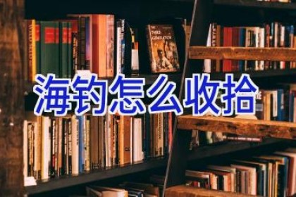 海钓怎么收拾